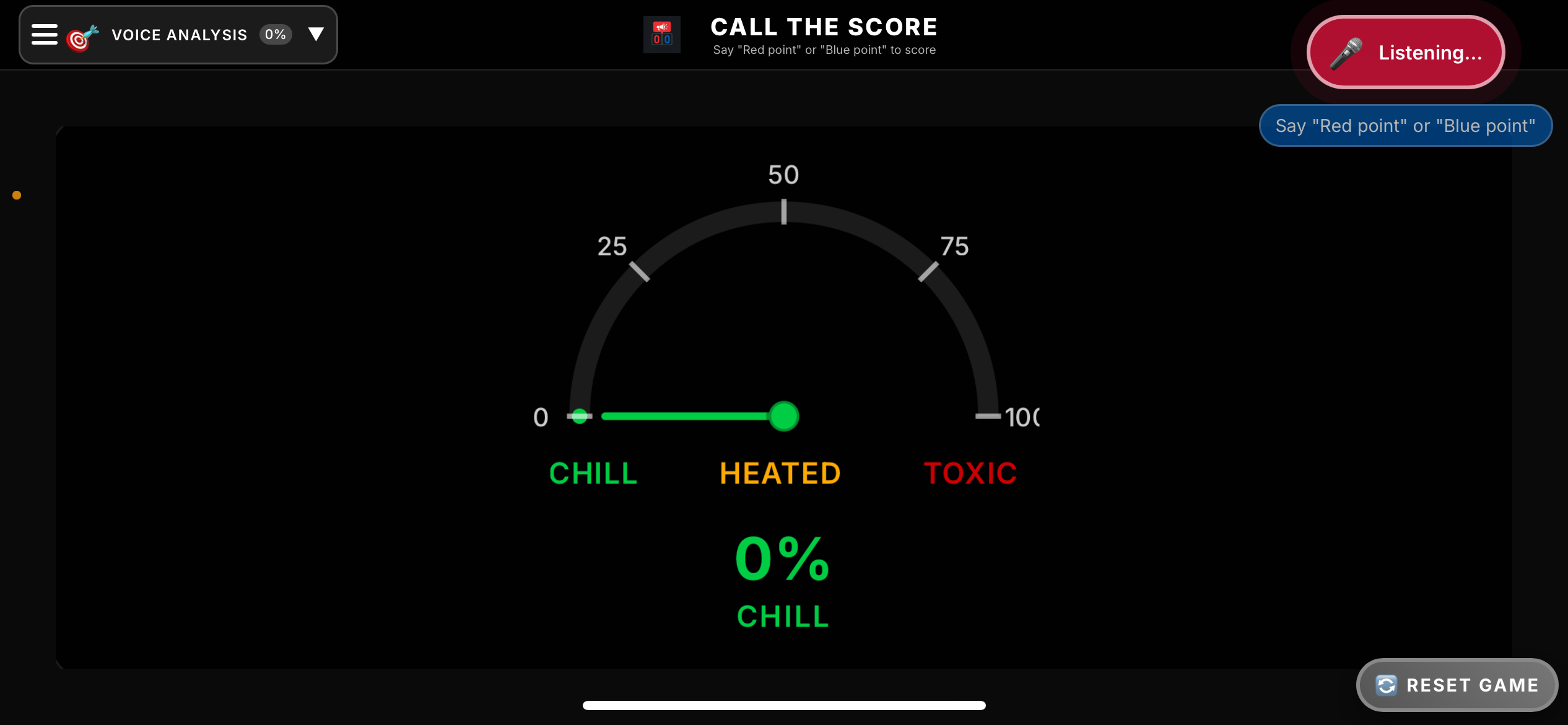 Call the Score Chill Gauge